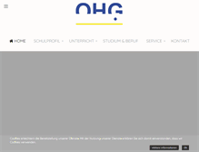 Tablet Screenshot of ohg-herne.de